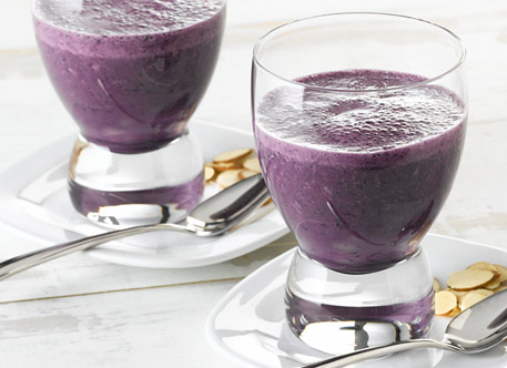 Blueberry Ginger Productivity Protein Smoothie